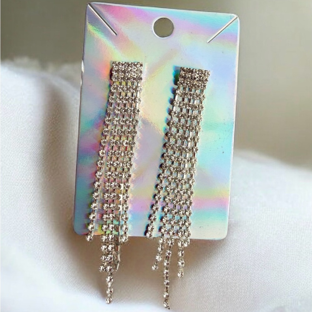 Elegant Silver Dangle Earrings